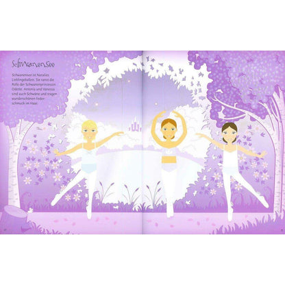 Usborne Verlag Mein Anziehpuppen-Stickerbuch: Im Ballett