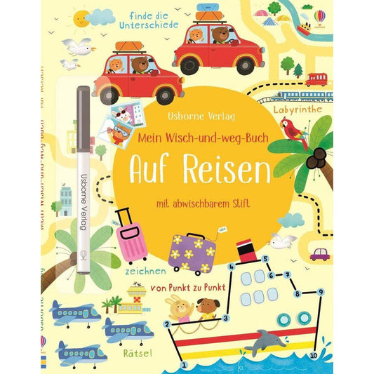 Usborne Verlag Mein Wisch-und-weg-Buch: Auf Reisen