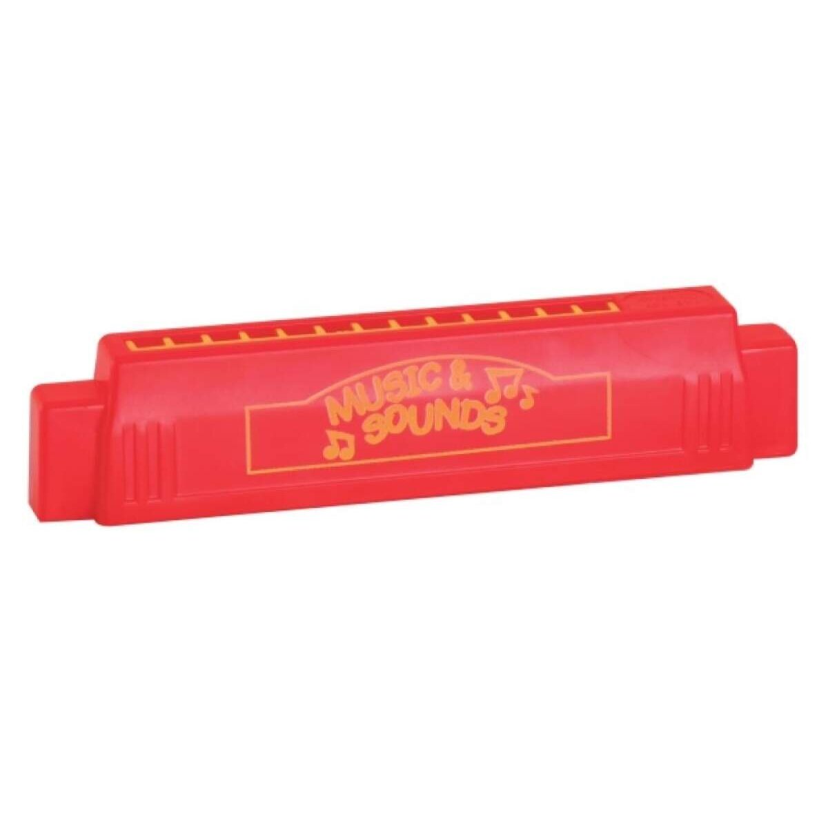 Vedes Boogie Bee Mundharmonika, 12 Noten, rot