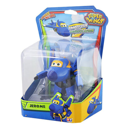 Waiky Super Wings Transforming Jerome mini