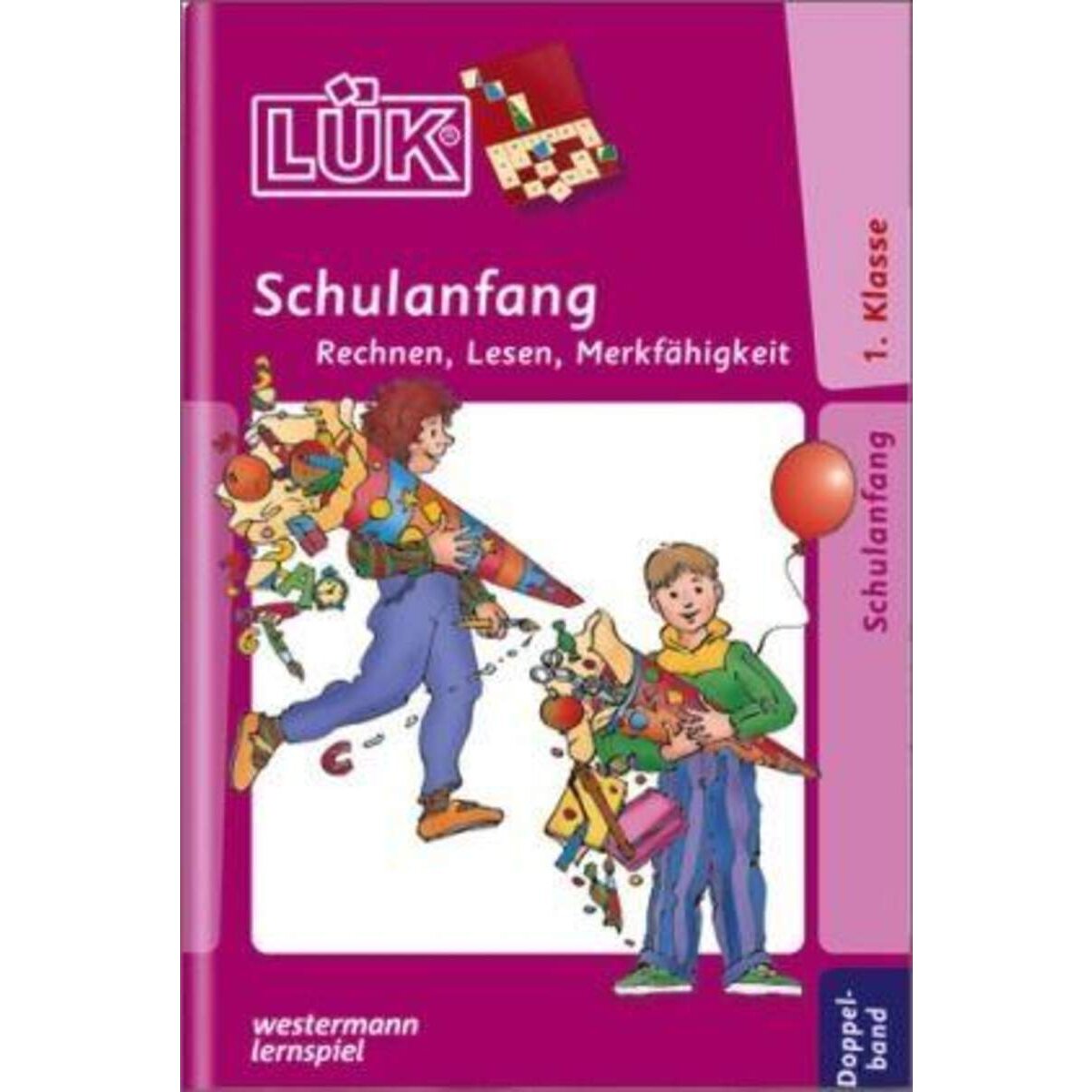 Westermann LÜK Schulanfang Doppelband Rechnen, Lesenlernen, Merkfähigkeit