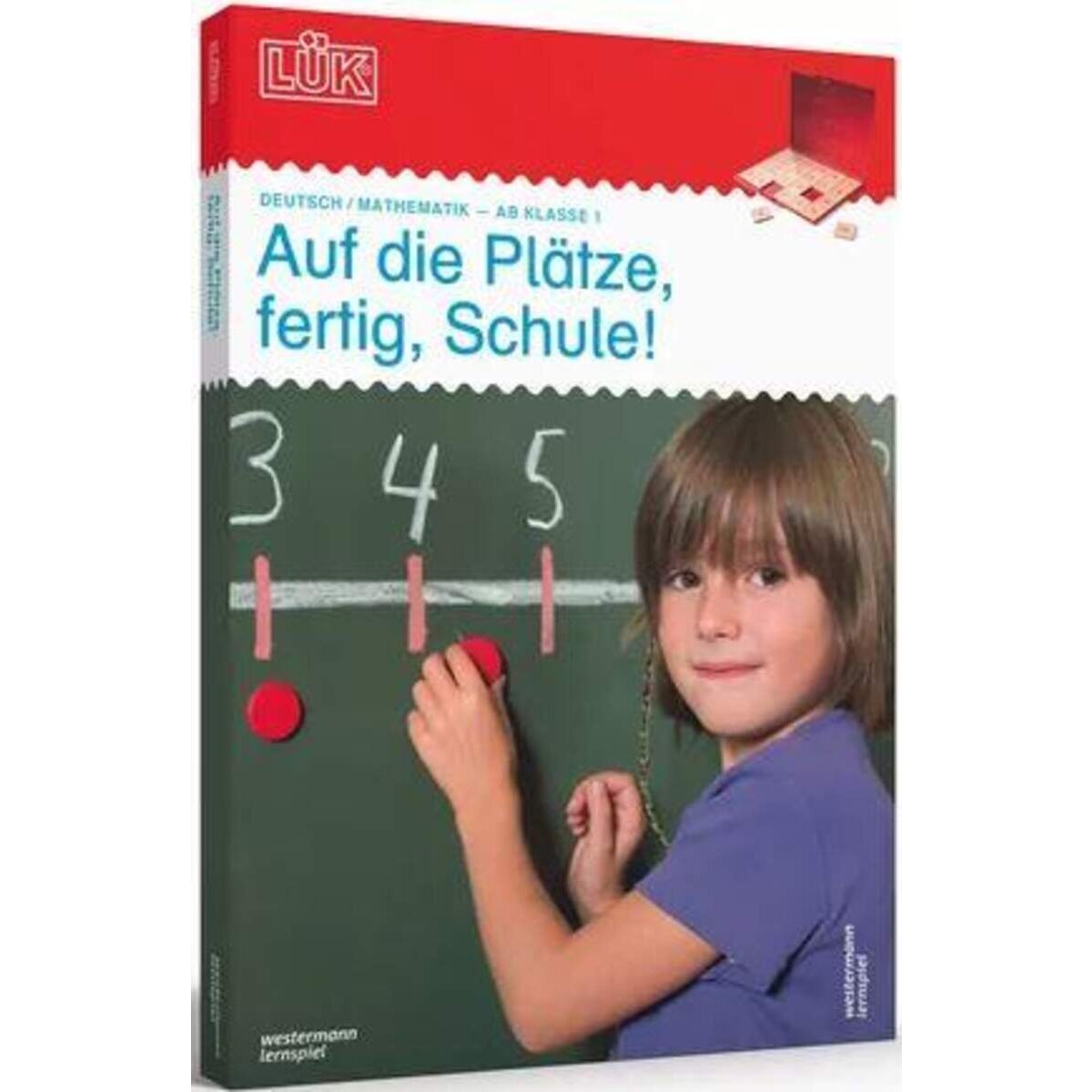 Westermann LÜK-Set  1./2. Klasse - Mathematik, Deutsch Auf die Plätze, fertig, Schule!