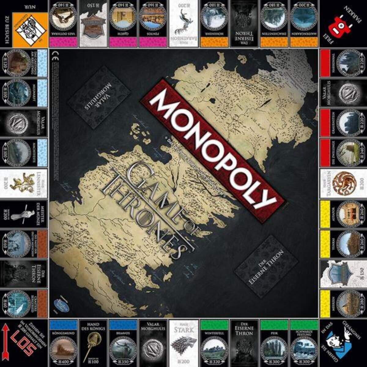 Winning Moves Monopoly Games of Thrones Collectors Edition