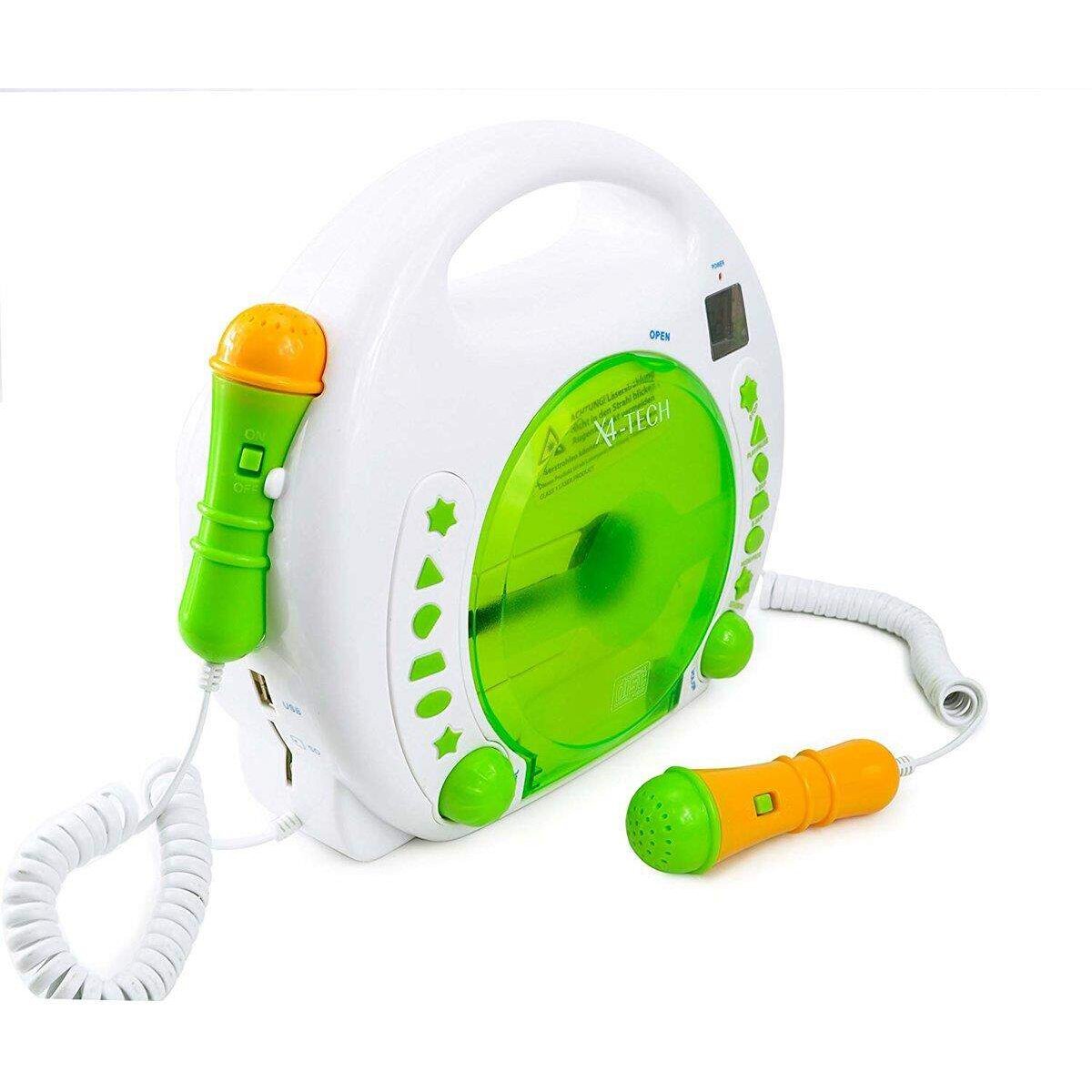 X4-TECH Bobby Joey Kinder CD-Player MP3 mit Akku