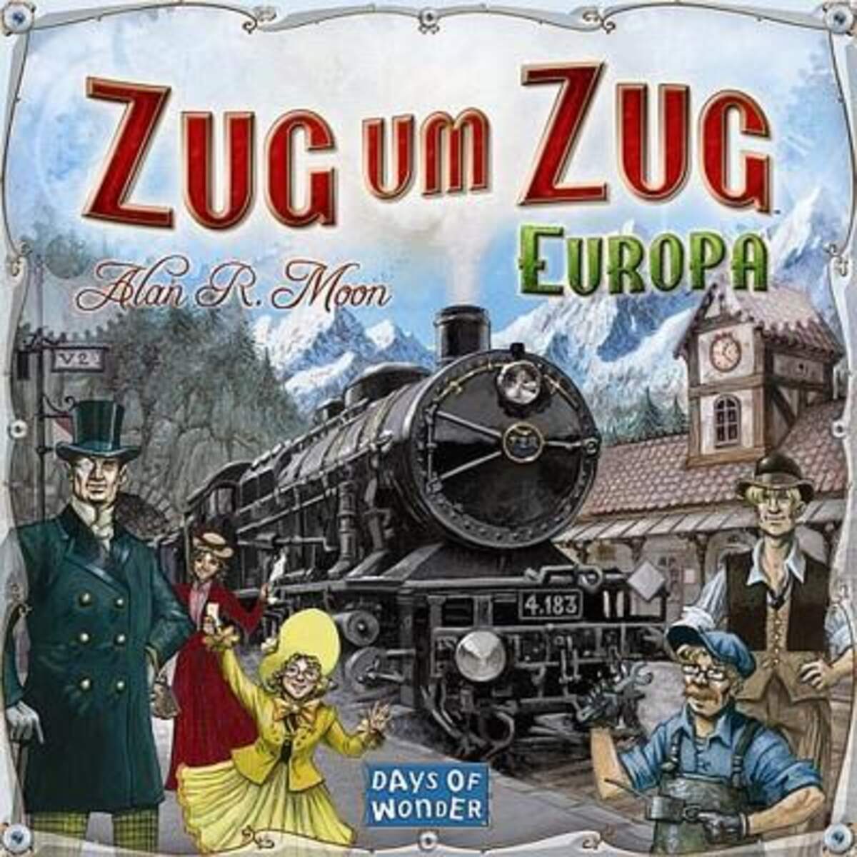 Asmodee Days of Wonder Zug um Zug Europa