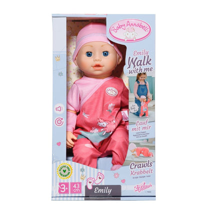 Baby Annabell® Emily lauf mit mir, 43 cm