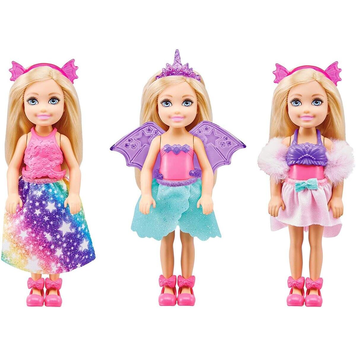 Barbie Dreamtopia Chelsea Puppe (blond), Anziehpuppe, Meerjungfrau