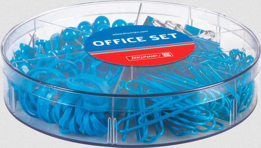 BRUNNEN Büro-Set Colour Code Höhe 3 cm Ø 14 cm azur