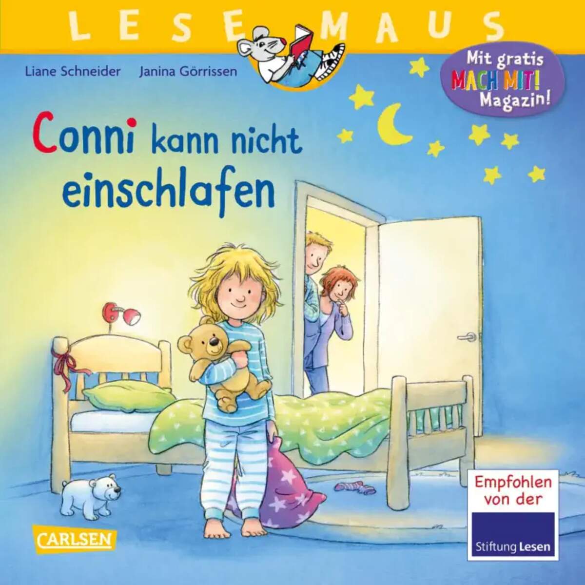 Carlsen Verlag LESEMAUS 78: Conni kann nicht einschlafen