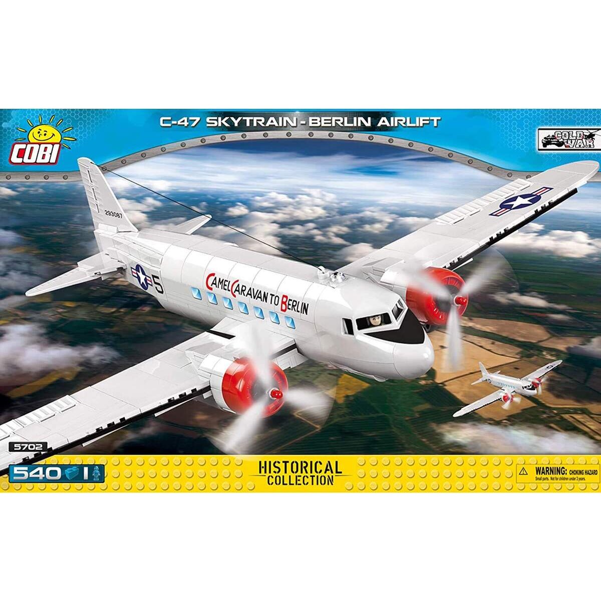 Cobi 5702 Small Army World War 2 Douglas C-47 Skytrain Berlin Airlift