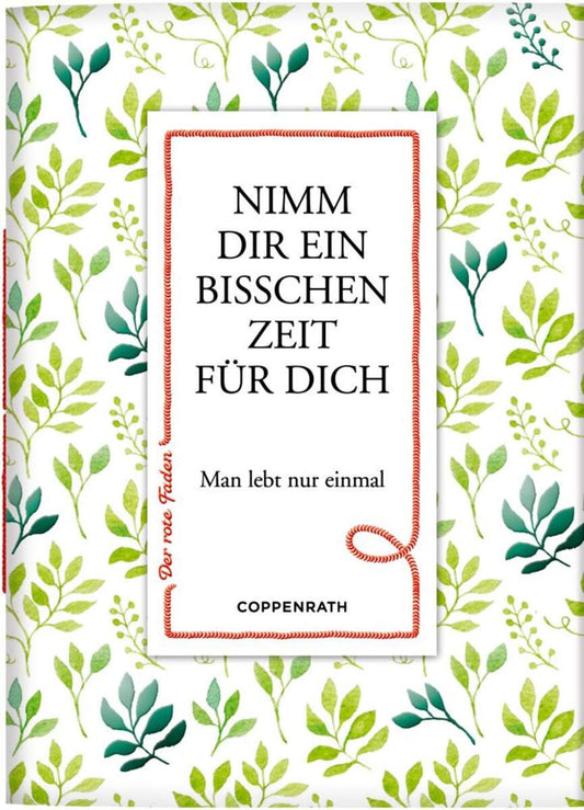 Coppenrath Der rote Faden No. 95: Nimm dir ein bisschen Zeit für dich