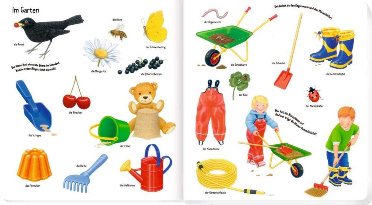 Coppenrath Verlag Bilder suchen-Wörter finden: Mein erstes Bild-Wörterbuch