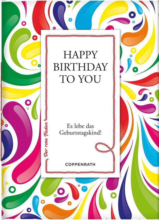 Coppenrath Verlag Der rote Faden No. 46 Happy Birthday to you