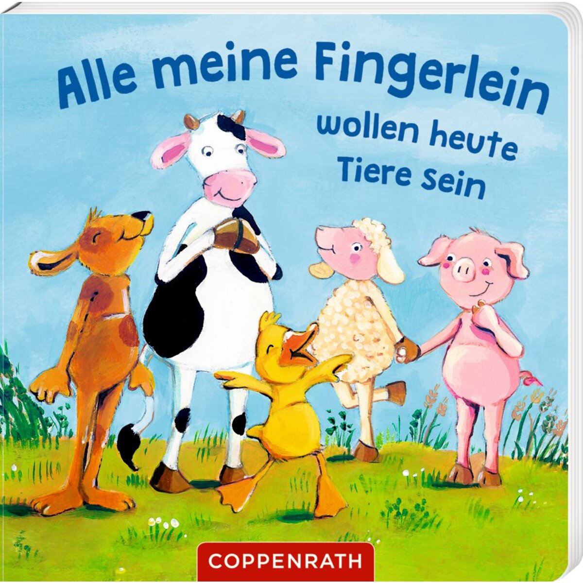 Coppenrath Verlag Fingerpuppen-Hand.-Set: Alle meine Fingerlein... (fühlen&b.)