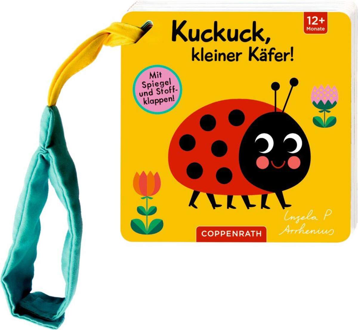 Coppenrath Verlag Mein Filz-Fühlbuch für den Buggy: Kuckuck, kleiner Käfer!