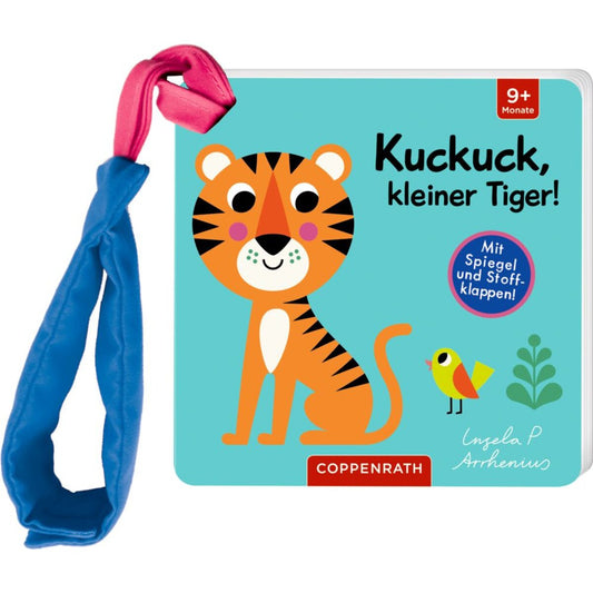 Coppenrath Verlag Mein Filz-Fühlbuch für den Buggy: Kuckuck, kleiner Tiger!