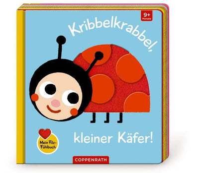 Coppenrath Verlag Mein Filz-Fühlbuch: Kribbelkrabbel, kleiner Käfer! (Fühlen & begreifen)