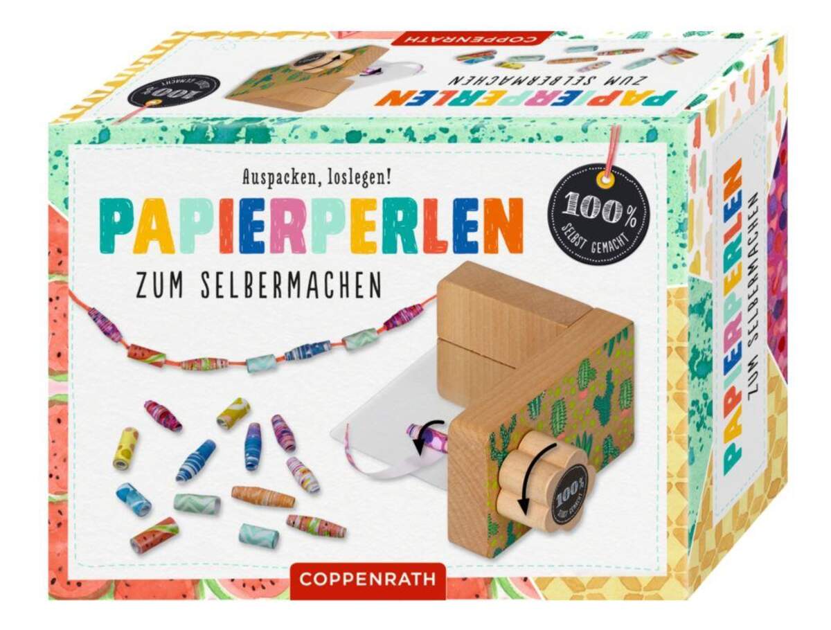 Coppenrath Verlag Papierperlen zum Selbermachen - 100% selbst gemacht