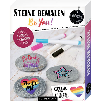 Coppenrath Verlag Steine bemalen - Be You! (100% s.g.)