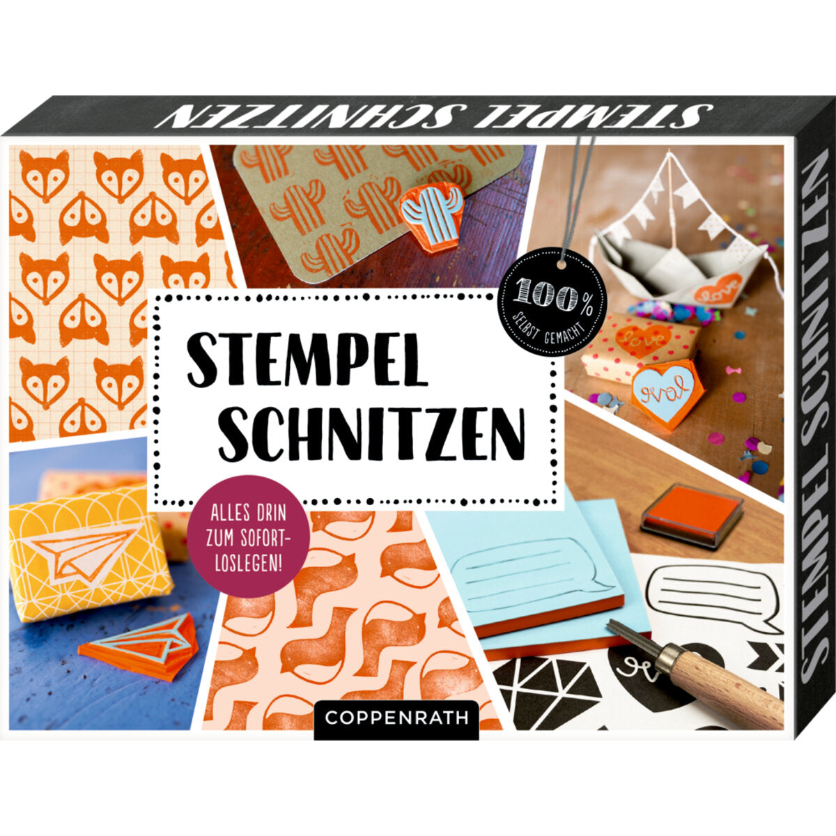 Coppenrath Verlag Stempel schnitzen (100% selbst gemacht)