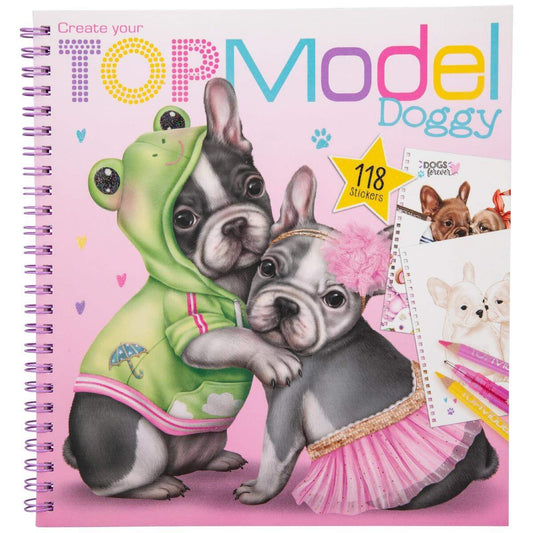 Depesche Create your TOPModel Doggy Malbuch