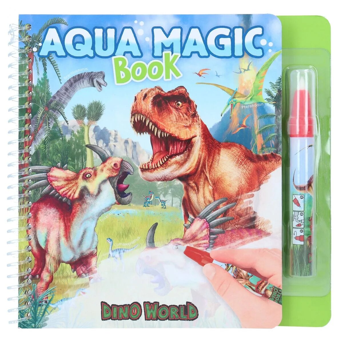 Depesche Dino World Aqua Magic Book