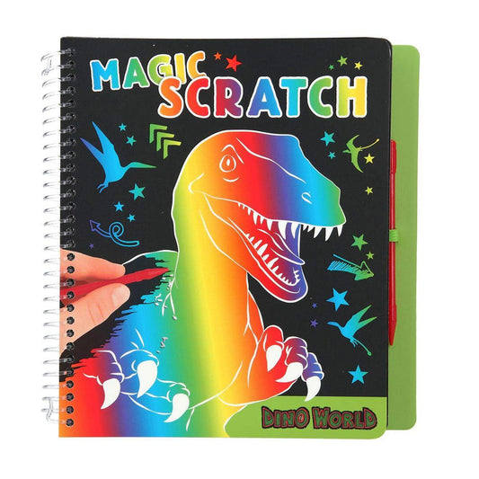 Depesche Dino World Magic Scratch Book / Kratzbuch