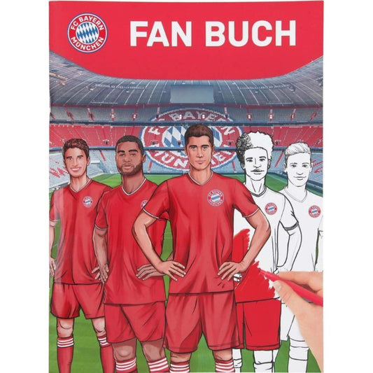 Depesche FC Bayern München Mal- und Stickerbuch