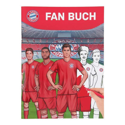 Depesche FC Bayern München Mal- und Stickerbuch