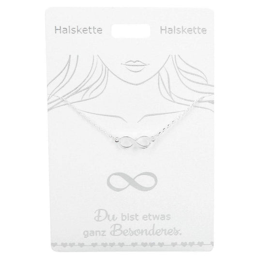 Depesche Halskette, versilbert, sortiert
