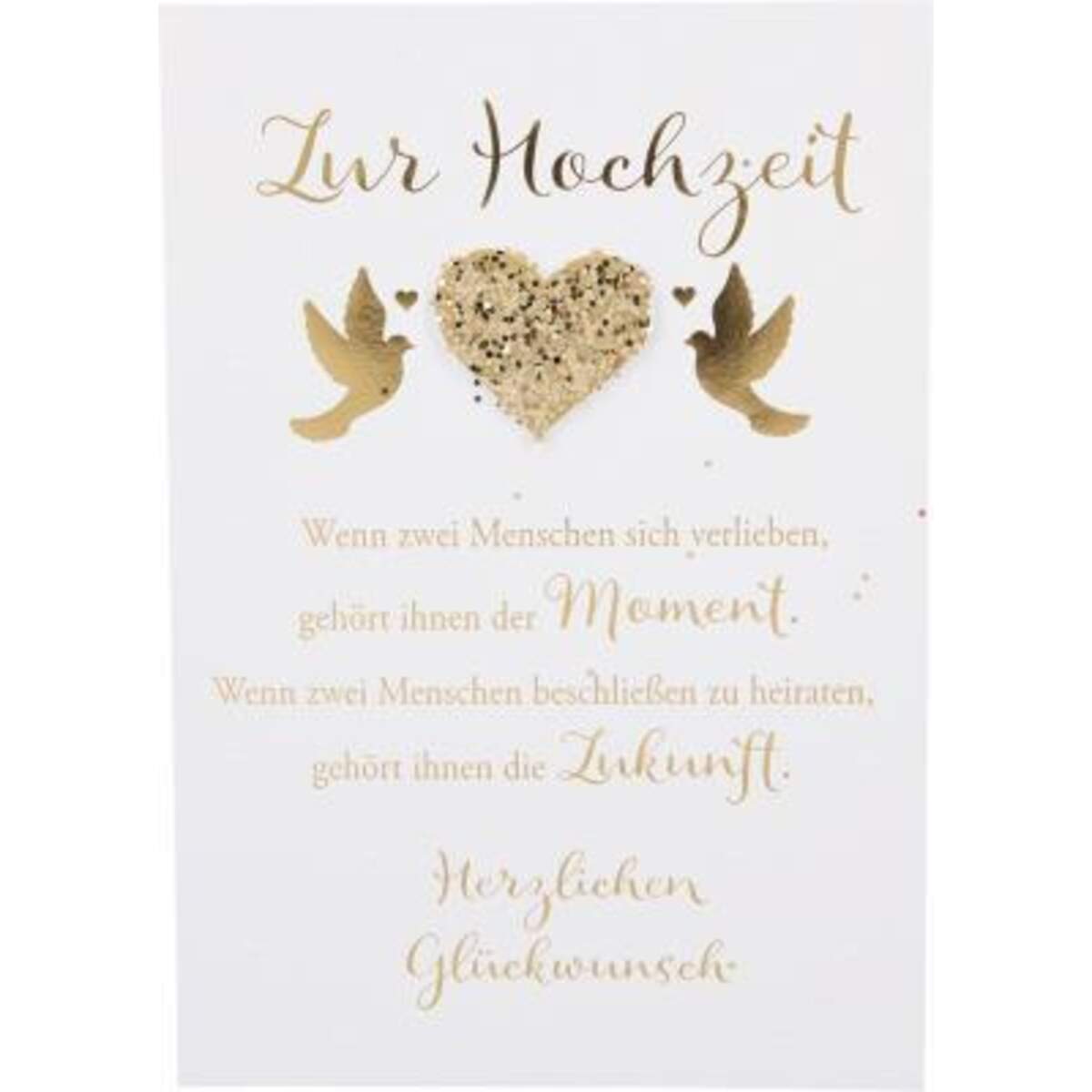 Depesche KK Klappkarten zur Hochzeit - Vier Jahreszeiten, 1 Stück, sortiert