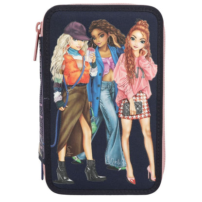 Depesche TOPModel 3-Fach Federtasche CITY GIRLS