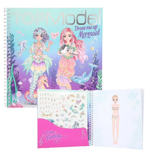 Depesche TOPModel Dress Me Up Stickerbuch MERMAID