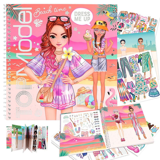 Depesche TOPModel Dress Me Up Stickerbuch HOLIDAY