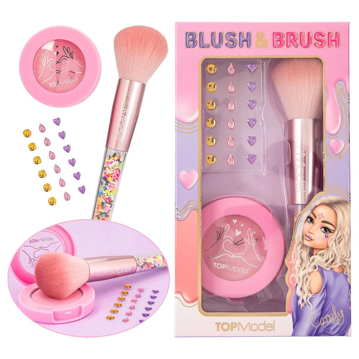 Depesche TOPModel Rouge & Pinsel Set BEAUTY and ME