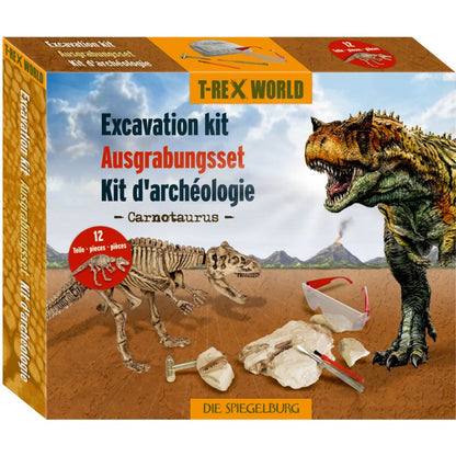 Die Spiegelburg Großes Ausgrabungsset Carnotaurus - T-Rex World