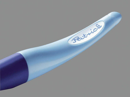 Ergonomischer Tintenroller für Rechtshänder - STABILO EASYoriginal in limette/grün - Einzelstift - Schreibfarbe blau (löschbar) - inklusive Patrone
