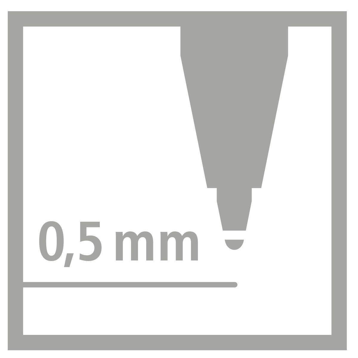 Ergonomischer Tintenroller für Rechtshänder - STABILO EASYoriginal in limette/grün - Einzelstift - Schreibfarbe blau (löschbar) - inklusive Patrone