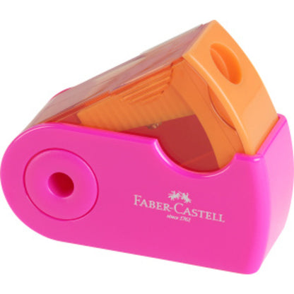 Faber-Castell Einfachspitzdose Sleeve Mini Trend 19, 1 Stück, 3-fach sortiert