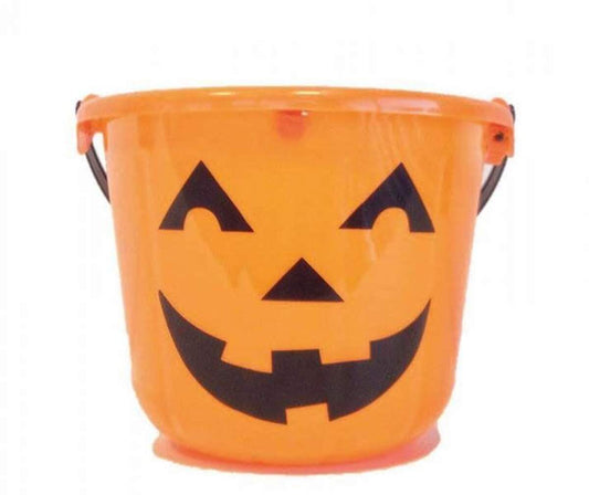 Goodmark Halloween Bettel-Eimer Kürbis, Ø 22,5cm