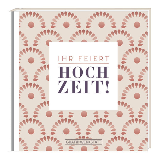 Grafik Werkstatt Minibuch Ihr feiert Hochzeit!