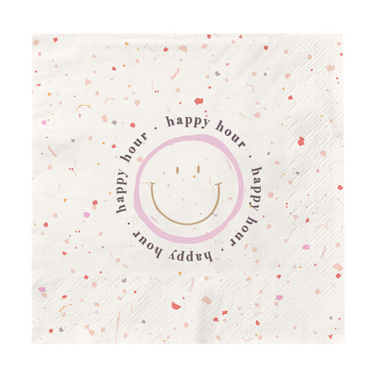 Grafik Werkstatt Servietten happy hour