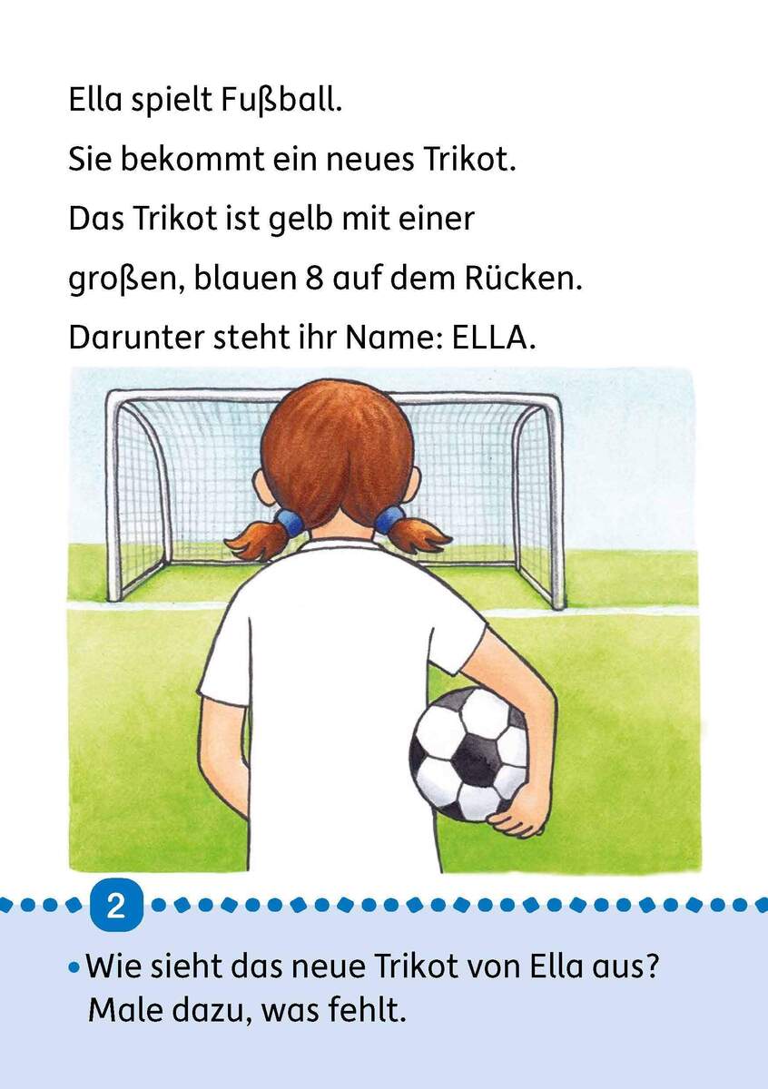 Hauschka Verlag Erstleseblock - Sportlich, sportlich!, A5-Block