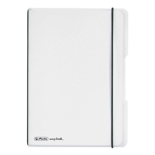 Herlitz Notizheft PP A5 Flex transparent kariert