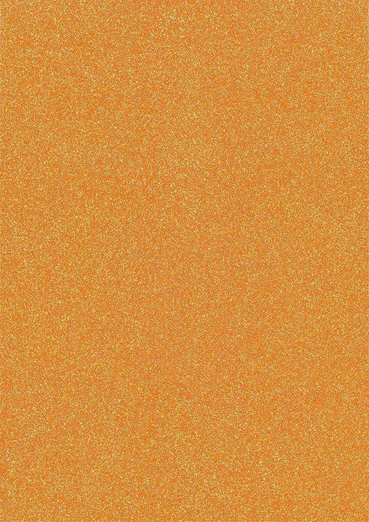 Heyda Glitterkarton neonorange A4
