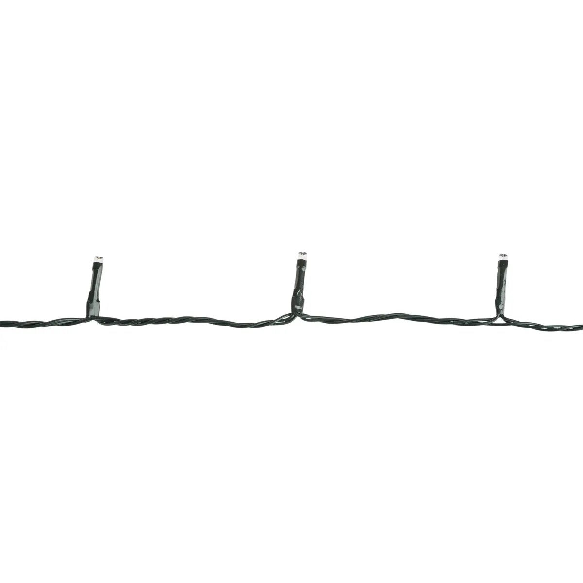 Idena LED Lichterkette, 80er warm weiß, für außen