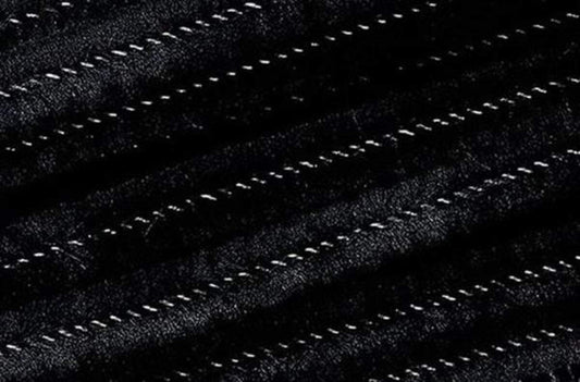 Knorr Prandell Chenilledraht, schwarz, ca. 8mm x 50cm, 10Stück