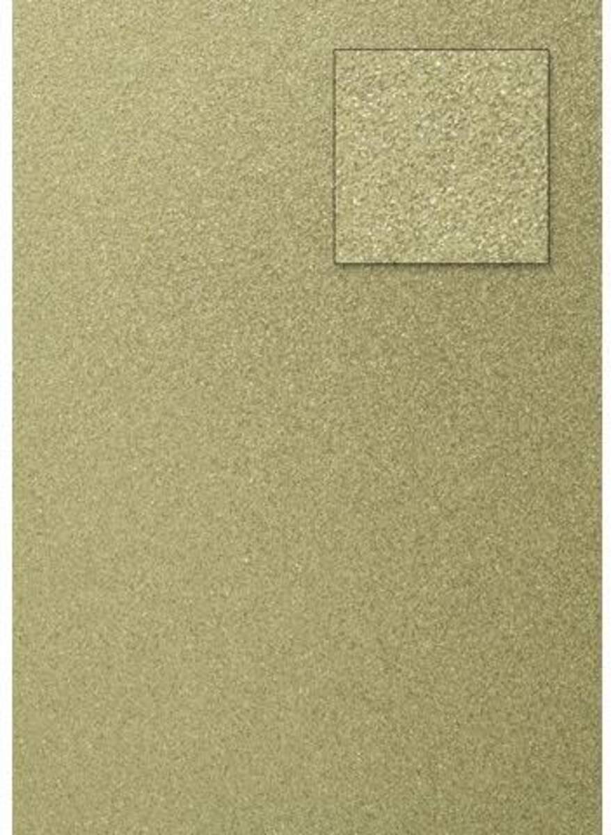 Knorr Prandell Glitterkarton, A4, 200g, gold