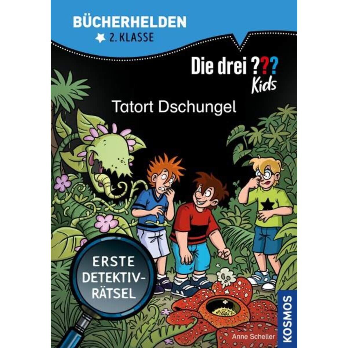 KOSMOS Die drei??? Kids, Bücherhelden 2. Klasse, Tatort Dschungel