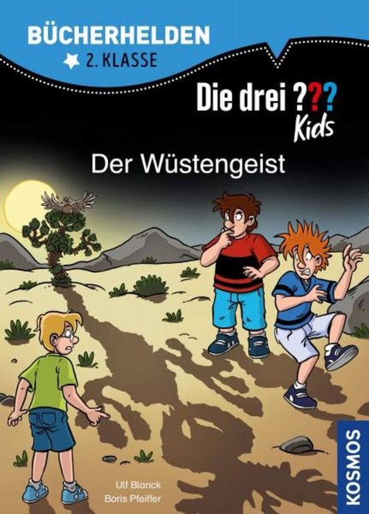 KOSMOS Die drei??? Kids, Bücherhelden 2. Klasse, Der Wüstengeist